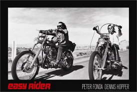 イージーライダー 映画ポスター 軽量アルミ製フィットフレーム付 91.5×61cm イージー・ライダー Easy Rider