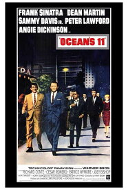 オーシャンと十一人の仲間 OCEAN'S11 映画ポスター シアターサイズ 101.6×68.6cm 軽量アルミ製フィットフレーム付 オーシャンと十一人の仲間