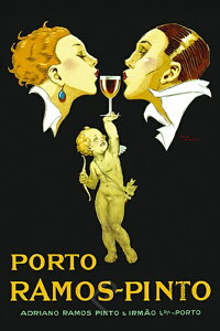 ���l�E���B���Z���g Porto Ramos-Pinto ���B���e�[�W�|�X�^�[ �y�ʃA���~���t�B�b�g�t���[���t 91.5×61cm ���l���B���Z���g��i