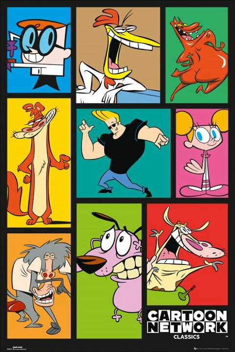 楽天市場 カートゥーン ネットワーク ポスター フレーム付 Cartoon Network 美術工芸の檜屋