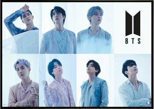 BTS 4 �|�X�^�[ �y�ʃA���~���t�B�b�g�t���[���t 91.5×61cm 3�����{�����\��