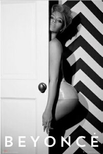 �r�����Z �|�X�^�[ 91.5×61cm �ؐ��A�[�g�t���[���t BEYONCE