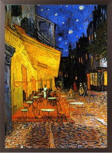 Sbz ̃JtFeX |X^[ ؐA[gt[t Cafe Terrace At Night tBZgt@Sbz