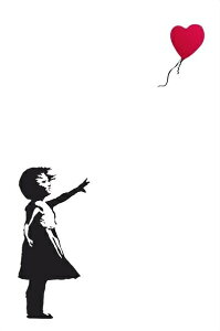 oNV[ ԂD |X^[ 91.5×61cm ؐA[gt[t Banksy