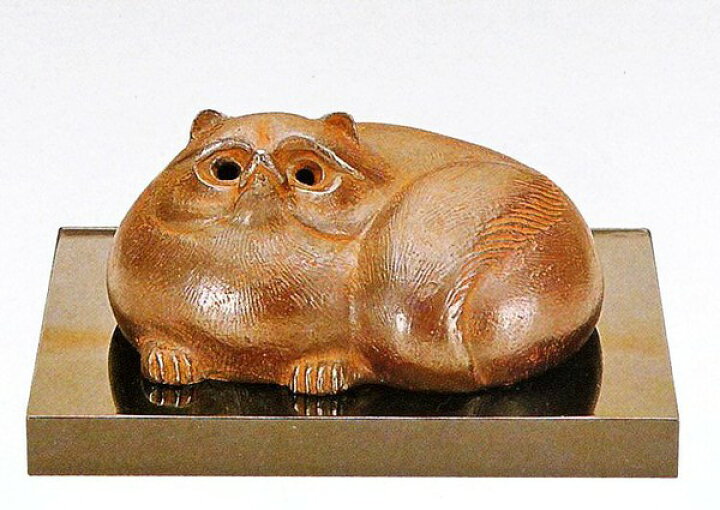 楽天市場】たぬきの置物 壷香炉 津田永寿作品 桐箱付 たぬきの置物 