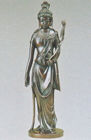 仏像 聖観世音菩薩13号 高岡銅器の神仏具 送料無料
