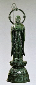お地蔵様 地蔵菩薩50号 銅製 高さ150cm 般若純一郎作品 高岡銅器の神仏具