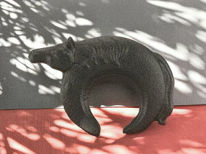 午(うま) 馬の置物 まる 瑞峰作品 高岡銅器 令和八年の縁起干支