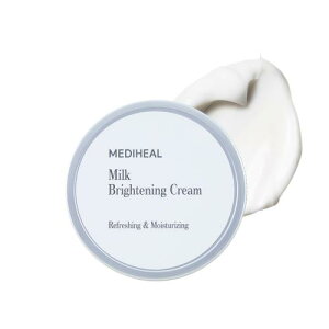 MEDIHEAL OFFICIAL(���f�B�q�[��) �~���N�u���C�g�j���O�N���[��50ml Milk Brightening Cream 50ml �i�C�A�V���A�~�h �O���^�`�I�� �c���� ���ێ� �؍� �X�L���P�A