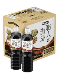 UCC 職人の珈琲 ミルクに最適 ペットボトル 900ml×12本