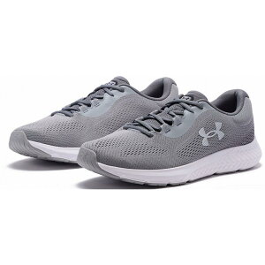 UNDER ARMOUR  UA チャージド ローグ4 エクストラワイド  3027004 グレー    メンズ ランニングシューズ アンダーアーマー