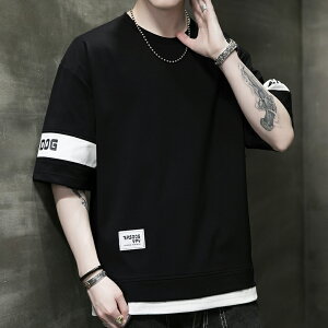 【1点6%、2点11%OFFクーポン】Tシャツ メンズ 無地 丸襟 快適 ジャージ メンズ 上下セット 夏服 セットアップ 半袖 ルームウェア 部屋着 メンズ 大きいサイズ 上下 通気 吸汗速乾 トレーニング