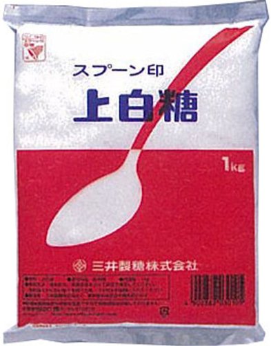 赤いスプーンでおなじみの日本で最も多く使われている砂糖です 商い スプーン印 結婚祝い 上白糖 1KG ×10セット 1袋
