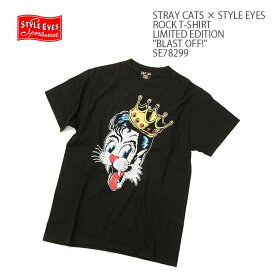 STRAY CATS×STYLE EYES ストレイキャッツ×スタイルアイズROCK T-SHIRT LIMITED EDITION - BLAST OFF! -SE78299