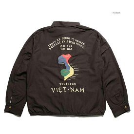 テーラー東洋 TAILOR TOYO TT15880 コットンレーヨンベトナムジャケットエイジングモデル - VIETNAM MAP - メンズ | ヒノヤ
