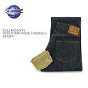 バズリクソンズ BUZZ RICKSON'S BR43041 ウエストオーバーオール 第二次世界大戦モデル ジーンズ アメリカ軍 大戦 メンズ | ヒノヤ