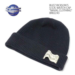 BUZZ RICKSON'S@oYN\YU.S.N. WATCH CAP"NAVAL CLOTHING"@BR02243@ViI