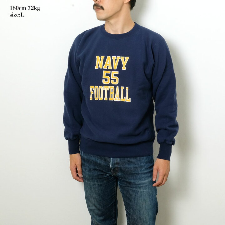 バズリクソンズ NAVY スウェット BUZZ RICKSON