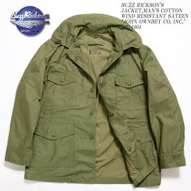 BUZZ RICKSON'S　バズリクソンズ　JACKET,MAN'S COTTON WIND RESISTANT SATEEN　"JOHN OWNBEY CO,INC,"　BR14404