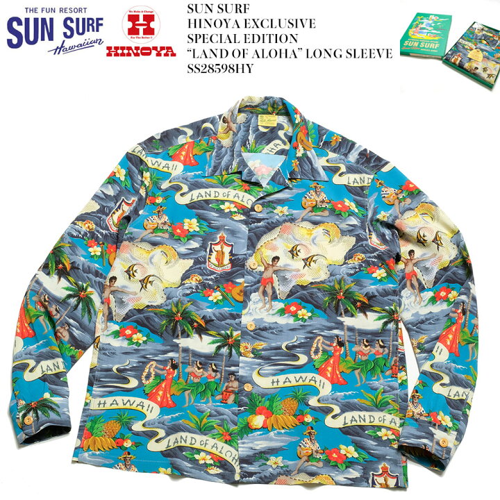 楽天市場】SUN SURF HINOYA EXCLUSIVE SPECIAL EDITION “LAND OF ALOHA 