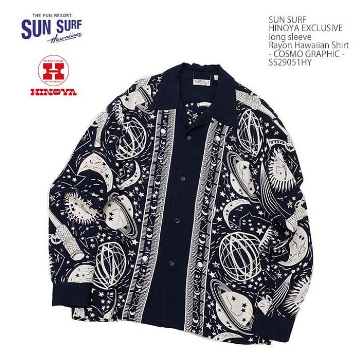 楽天市場】サンサーフ SUN SURFHINOYA EXCLUSIVE 2024 SS29051HY 長袖 