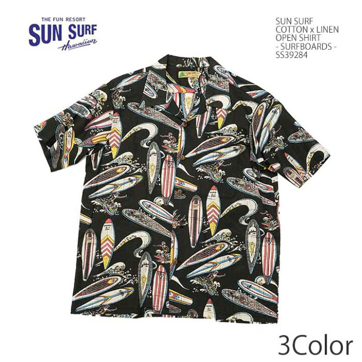 楽天市場】サンサーフ SUN SURF SS39284 コットンリネン オープン 