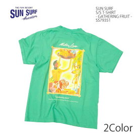 サンサーフ SUN SURF SS79351 Tシャツ 半袖 プリント - GATHERING FRUIT - メンズ | ヒノヤ