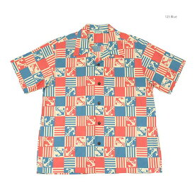 サンサーフ SUN SURF SS39506 コットンブロード オープンシャツ - ANCHOR SQUARES - メンズ | ヒノヤ HINOYA
