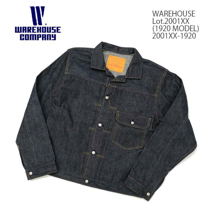 楽天市場】WAREHOUSE ウエアハウスLot.2001XX(1920 MODEL)2001XX-1920 