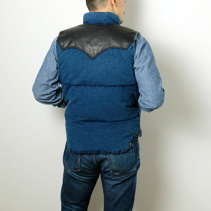 楽天市場】WAREHOUSE x Rocky Mountain Featherbed INDIGO CHAMBRAY 