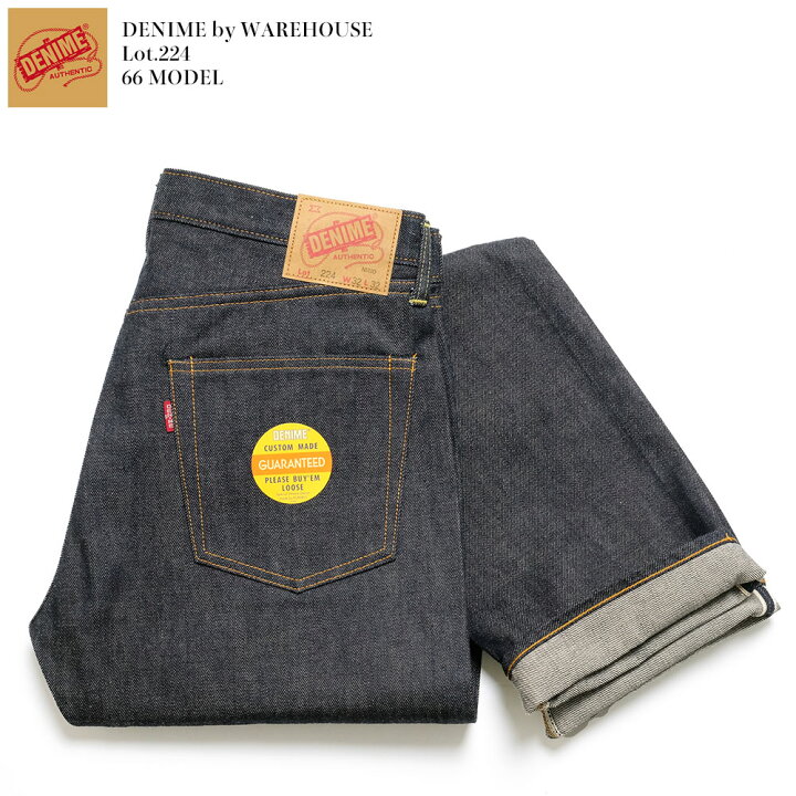 楽天市場】ドゥニーム by ウエアハウス DENIME WAREHOUSE Lot.224 66 