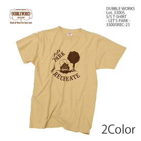 ダブルワークス DUBBLE WORKS 33005REC-23 Tシャツ - LET'S PARK - メンズ | ヒノヤ