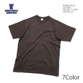 ウエアハウス WAREHOUSE Lot.4601 ポケット Tシャツ 4601PK-24 メンズ 半袖 | ヒノヤ HINOYA