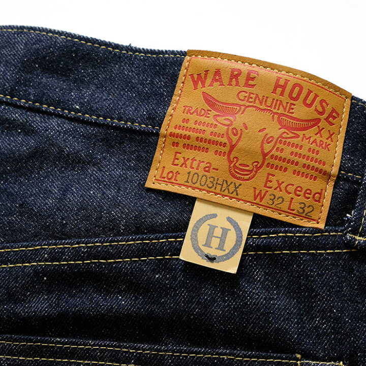 楽天市場】WAREHOUSE × HINOYA ウエアハウス×ヒノヤ Lot.1003HXX 