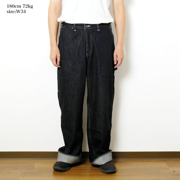 楽天市場】桃太郎ジーンズ MOMOTARO JEANS デニムペインターパンツ 