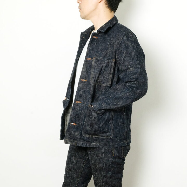 楽天市場】鬼デニム ONI DENIM カバーオール 17oz 鬼絣デニム ONI 
