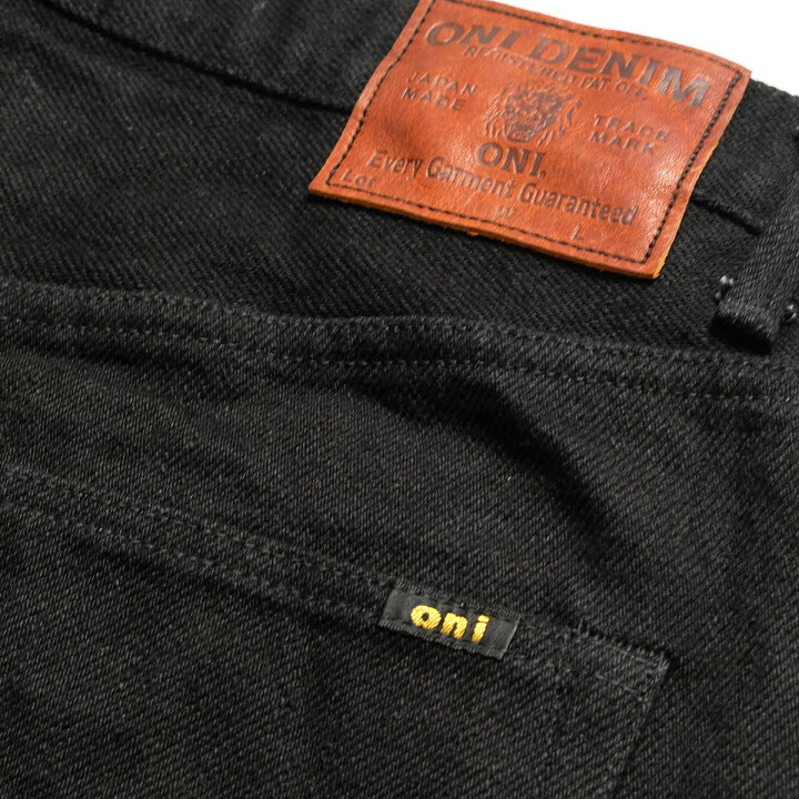 楽天市場】鬼デニム ONI DENIM ワイドストレート 20oz 鬼秘 ブラック 