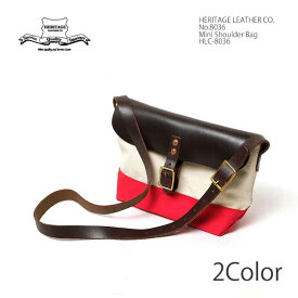 ヘリテージ レザー Heritage Leather Co. HLC-8036 ミニショルダーバッグ サコッシュ ポーチ メンズ | ヒノヤ HINOYA