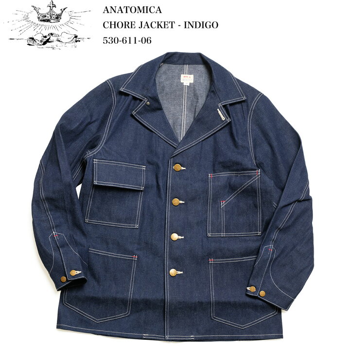 楽天市場】ANATOMICA アナトミカ 530-611-06 チョアジャケット 