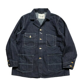 バーガスプラス BURGUS PLUS カバーオール 11oz デニム 72000-10 日本製 メンズ ジャケット | ヒノヤ HINOYA