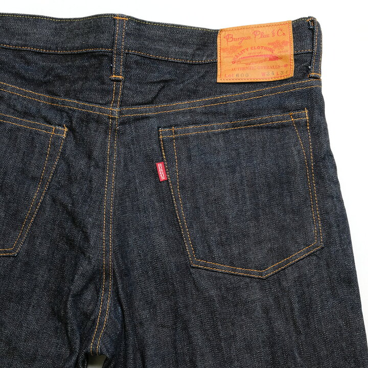 楽天市場】バーガスプラス BURGUS PLUS Lot.600 14.2oz レギュラー 