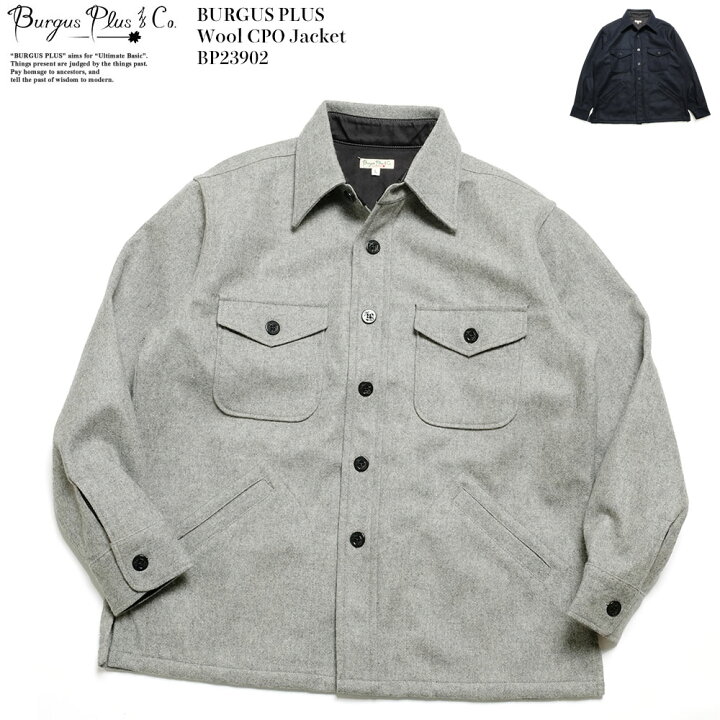 楽天市場】バーガスプラス BURGUS PLUS BP23902 ウール CPO ジャケット 