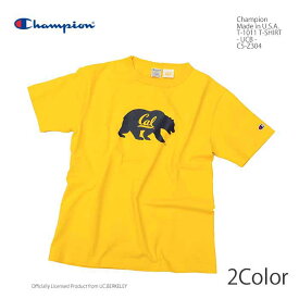 チャンピオン Champion C5-Z304 T-1011 Tシャツ 米国製 カレッジ ライセンス - UCB - 丸胴 メンズ | ヒノヤ
