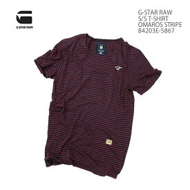 ジースター ロウ G-STAR RAW 84203E-5867 Tシャツ ストライプ ボーダー メンズ | ヒノヤ