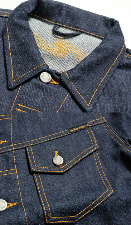 Nudie Jeans ヌーディージーンズDENIM JACKET"KENNY" DRY RING 160561 ヒノヤ Nudie Jeans デニムジャケットKENNY DRY US SELVAGE