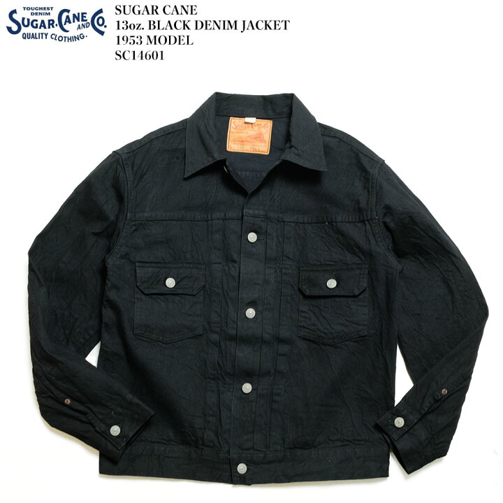 楽天市場】シュガーケーン SUGAR CANE SC14601 13oz ブラックデニム 