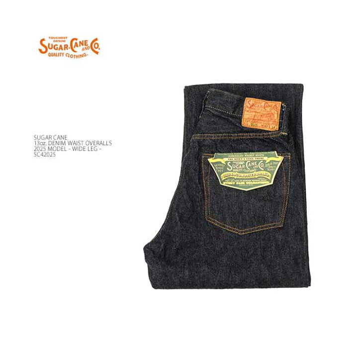 楽天市場】シュガーケーン SUGAR CANE SC42025 13ozセルビッジデニム 