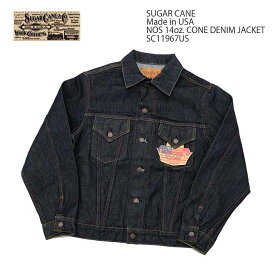 シュガーケーン SUGAR CANE SC11967US 米国製 14オンスコーンデニムジャケットメンズ | ヒノヤ