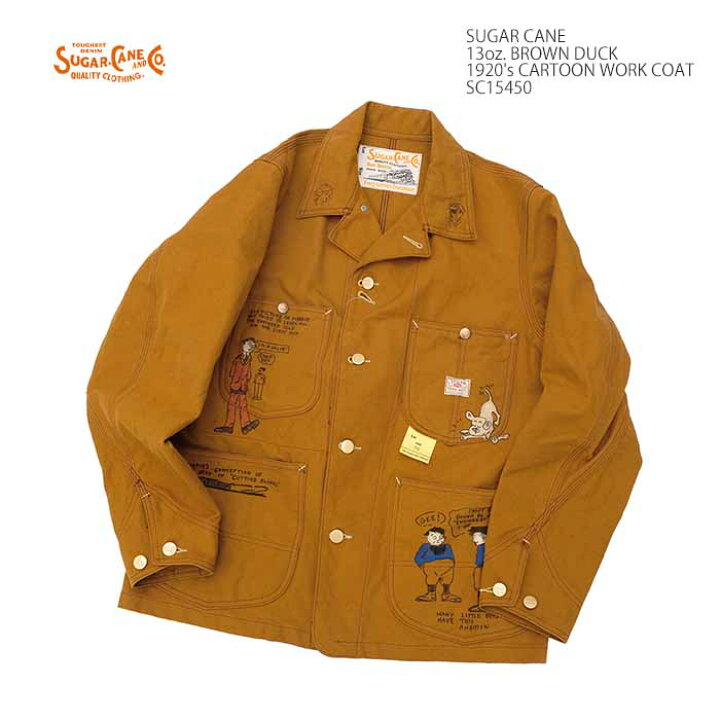楽天市場】シュガーケーン SUGAR CANE SC15450 13oz. ブラウンダック 