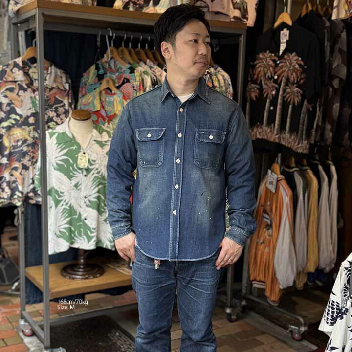 楽天市場】シュガーケーン SUGAR CANE SC29474 9オンス デニムシャツ